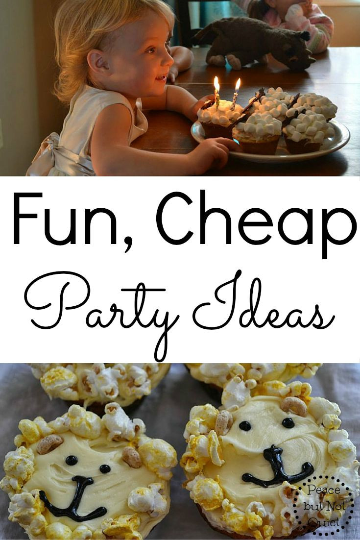 Cheap Birthday Party Ideas
 Fun Cheap Party Ideas