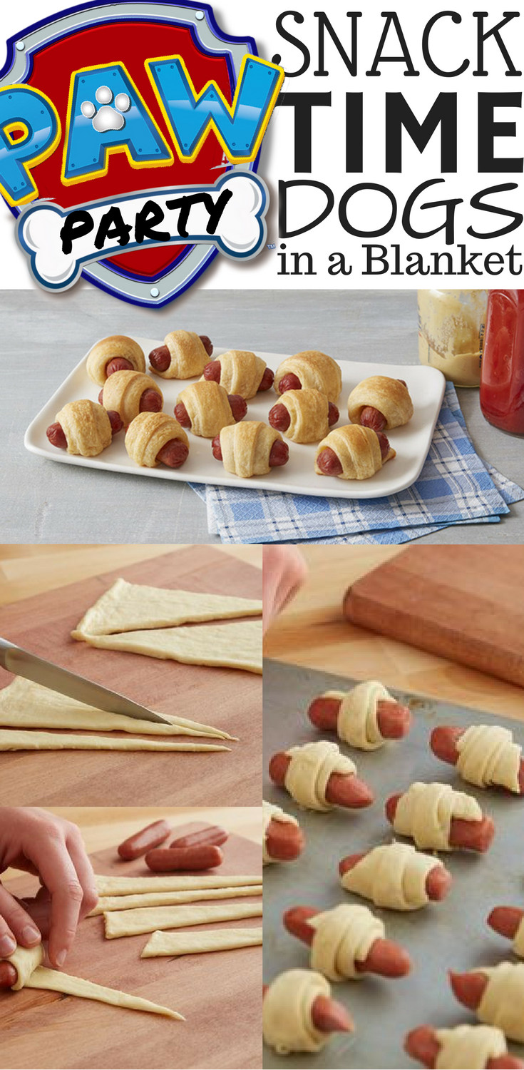 Cheap Food Ideas For Birthday Party
 Mini Crescent Dogs Recipe Paw Patrol