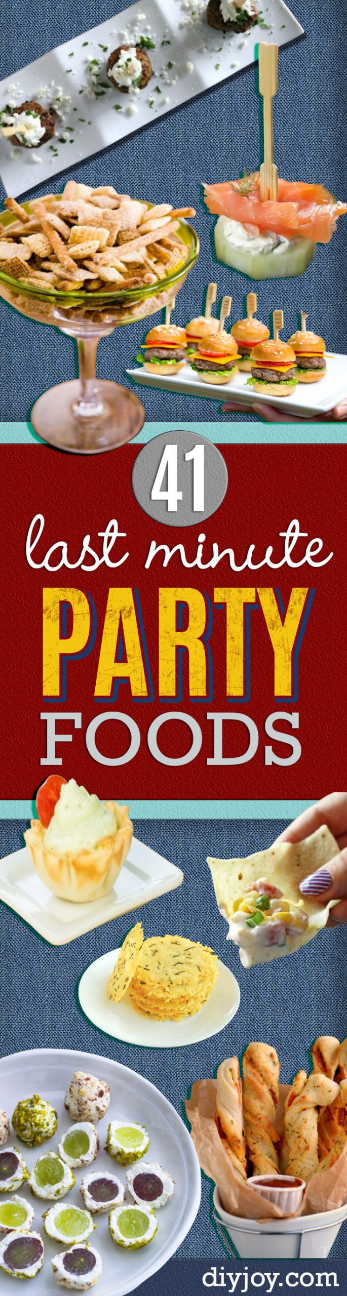 Cheap Food Ideas For Party
 41 Last Minute Party Foods