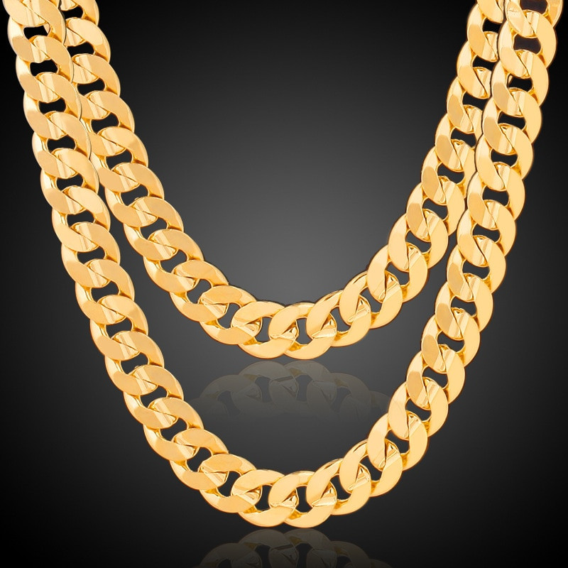 Cheap Gold Necklaces
 line Get Cheap Big Gold Chains for Men Aliexpress