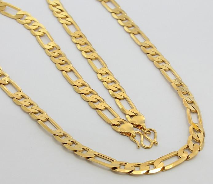 Cheap Gold Necklaces
 2017 Wholesale Jewelry Gold Plated Men S Necklace 8mm