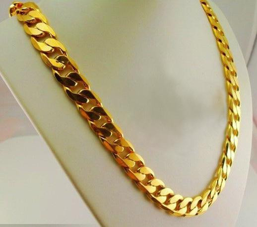 Cheap Gold Necklaces
 OFF 2015 NEW HOT SALE Men s Gold Wedding Necklace