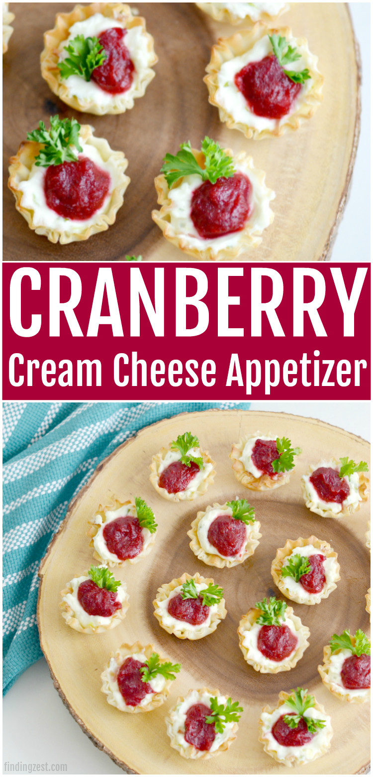 Cheap Holiday Party Food Ideas
 Cranberry Cream Cheese Appetizer Finding Zest