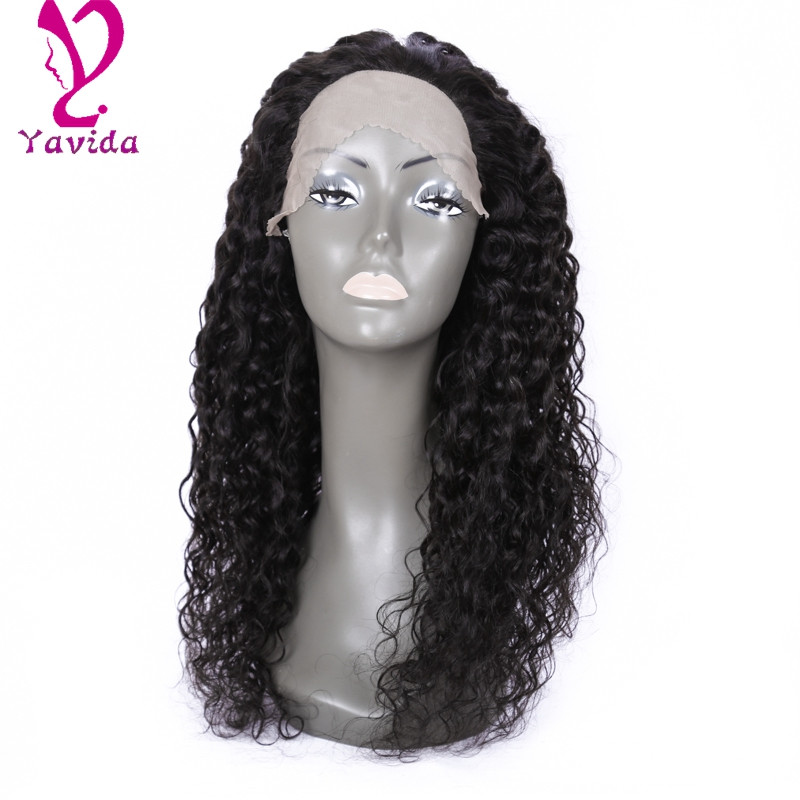 Cheap Human Lace Front Wigs With Baby Hair
 7A Cheap Full Lace Wig With Baby Hair Brazilian Deep Curly
