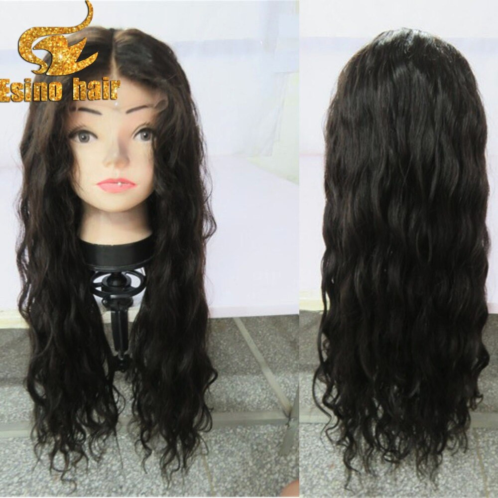 Cheap Human Lace Front Wigs With Baby Hair
 Cheap lace front wig human hair with baby hair wavy human