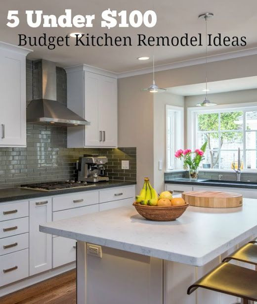Cheap Kitchen Remodel
 5 Bud Kitchen Remodel Ideas Under $100 You Can DIY