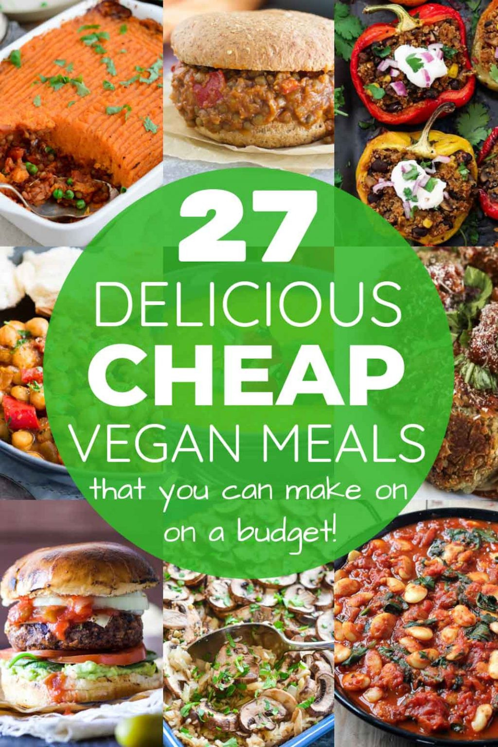 Cheap Vegan Recipes
 27 Cheap Vegan Meals You Can Make on a Bud
