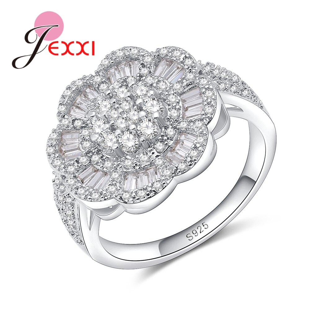 Cheap Vintage Wedding Rings
 JEXXI HOT Cheap 2018 Vintage Ring Jewelry Flower 925