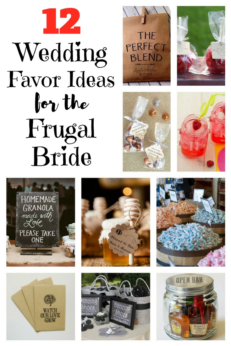 Cheap Wedding Favor Ideas
 12 Wedding Favor Ideas for the Frugal Bride The Bud Diet