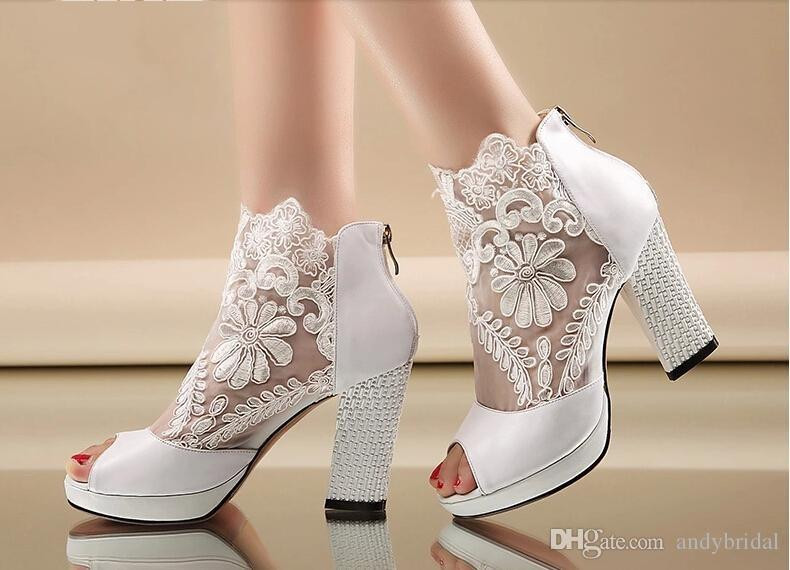 Cheap Wedding Shoes Online
 2015 Cheap Wedding Shoes With Kitten Heels Peep Black