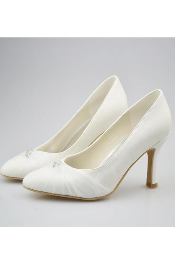 Cheap Wedding Shoes Online
 Simple Elegant Ivory Pointed Toe Cheap Wedding Shoes