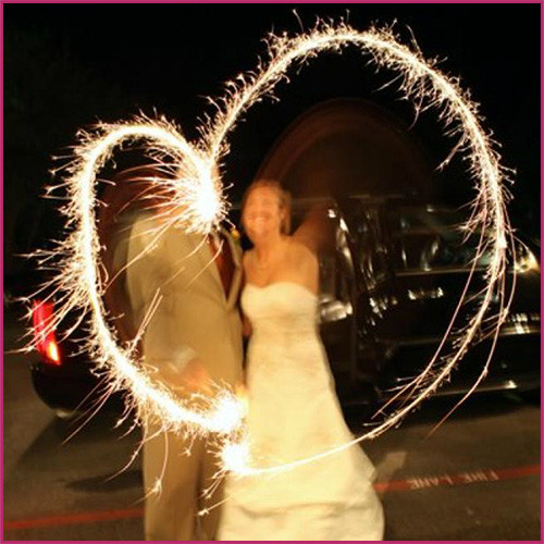 Cheap Wedding Sparklers
 20" Wedding Sparklers