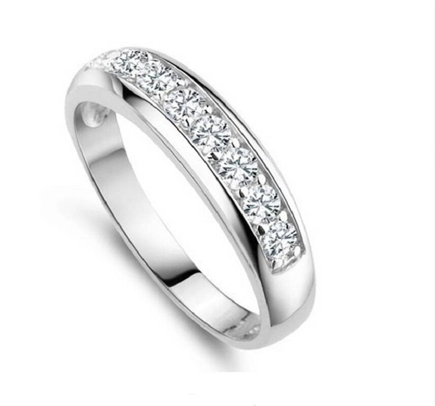 Cheapest Wedding Rings
 Cheap Wedding Rings for Women Silver Plated Round CZ Ring