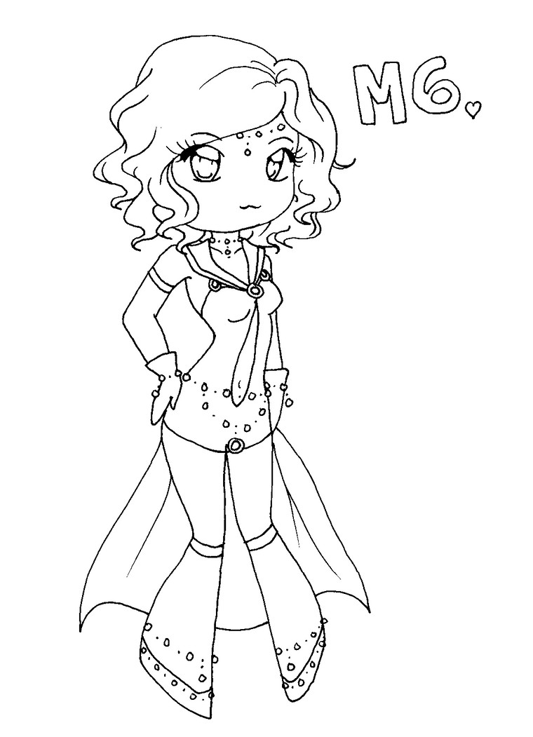 Chibi Girls Coloring Pages
 Chibi Messier 6 Coloring Page by PandanaLove on DeviantArt