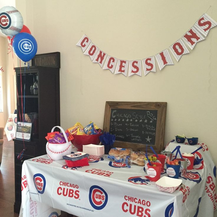 Chicago Kids Birthday Party
 Chicago Cubs themed birthday party