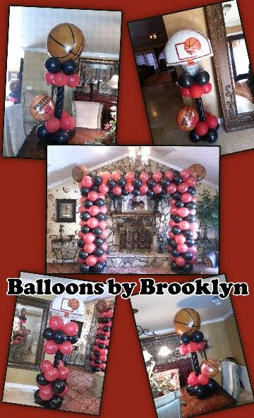 Chicago Kids Birthday Party
 Chicago Bulls balloon decor