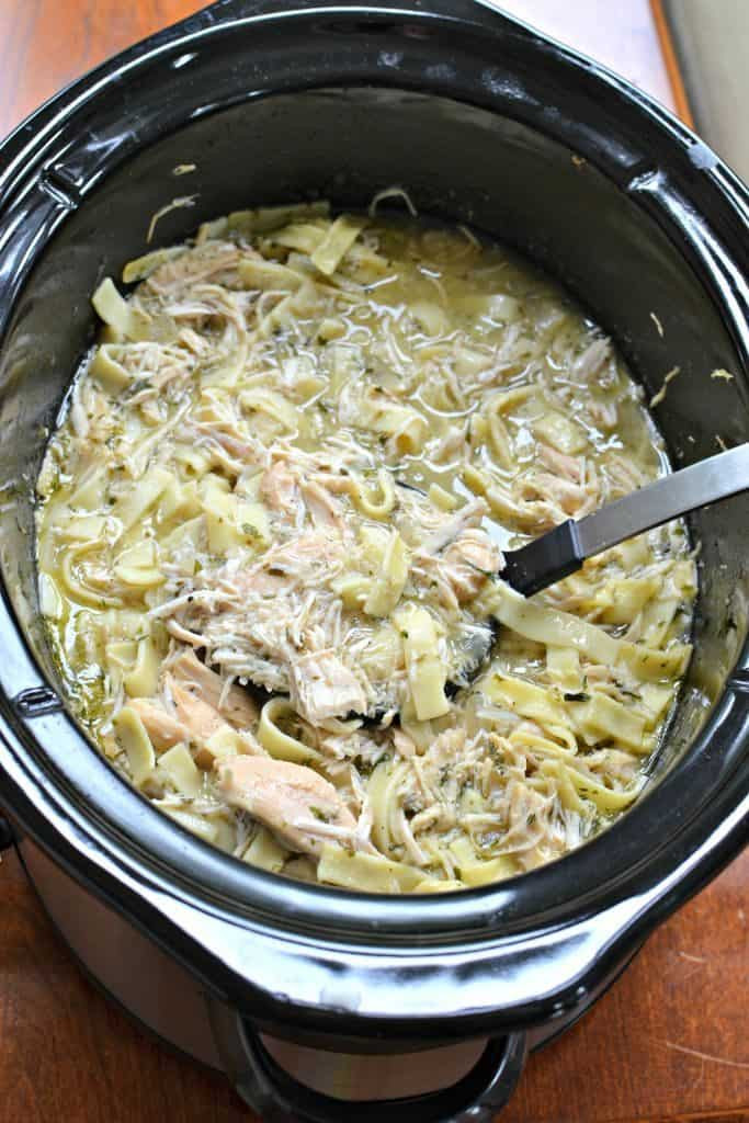 Chicken And Noodles Crockpot
 Crockpot Chicken and Noodles Perfect Family fort Meal