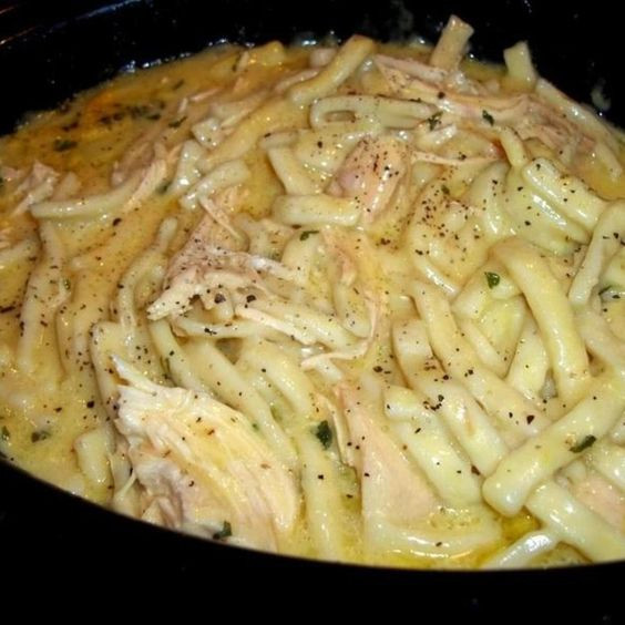 Chicken And Noodles Crockpot
 FOOD AND COOK Easy & Ammazing