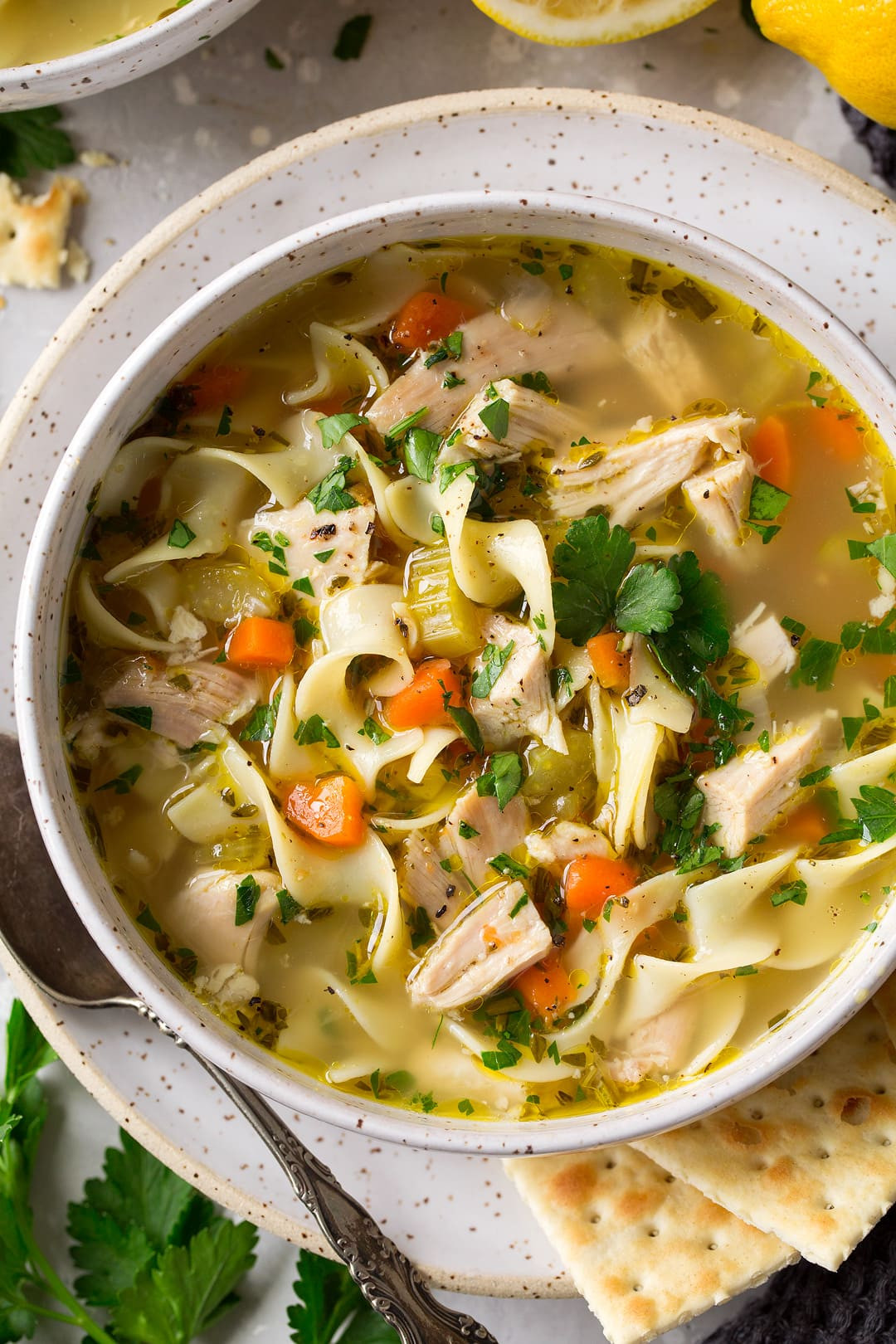 Chicken And Noodles Soup
 Instant Pot Chicken Noodle Soup Cooking Classy