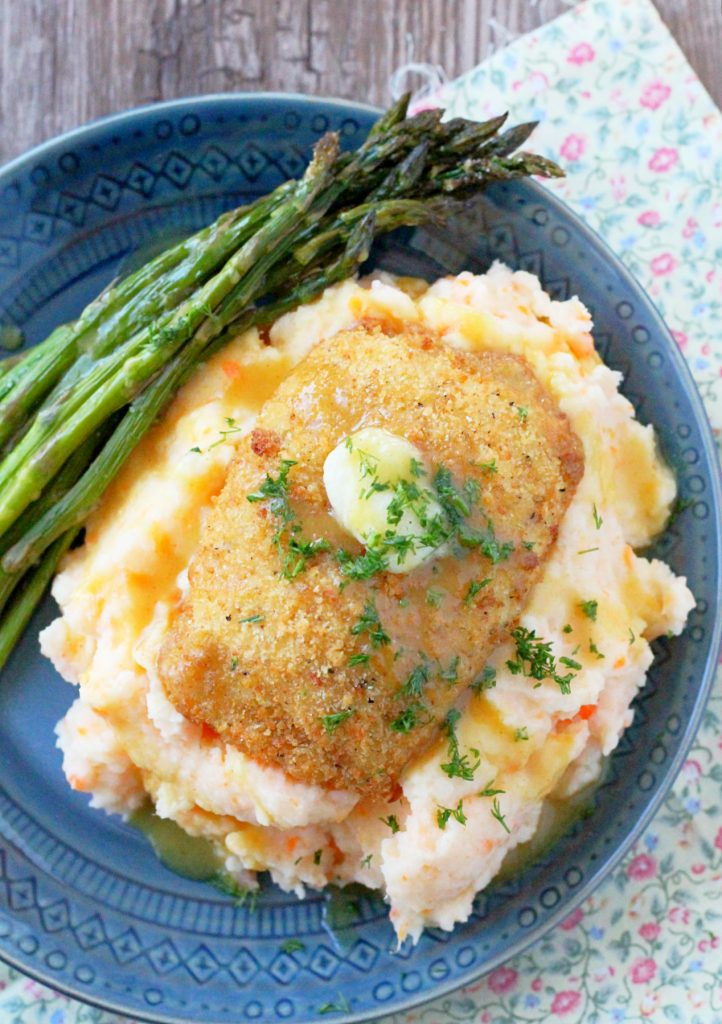 Chicken Cordon Blue Side Dishes
 Carrot Mashed Potatoes with Dijon Maple Sauce Foodtastic Mom