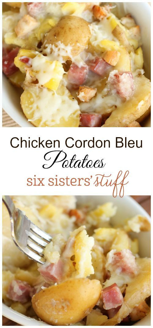 Chicken Cordon Blue Side Dishes
 Chicken Cordon Bleu Potatoes Recipe