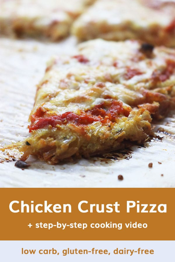 Chicken Crust Pizza
 Chicken Crust Pizza Recipe Video No Bun Please