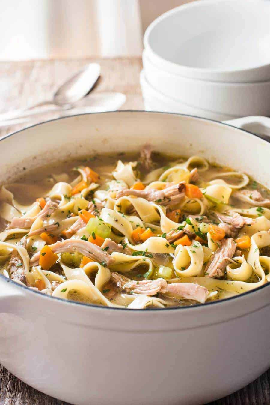Chicken Noodle Vegetable Soup
 Easy Chicken Noodle Soup