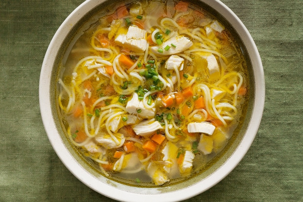 Chicken Noodle Vegetable Soup
 Hungarian Chicken Ve able Noodle Soup with images