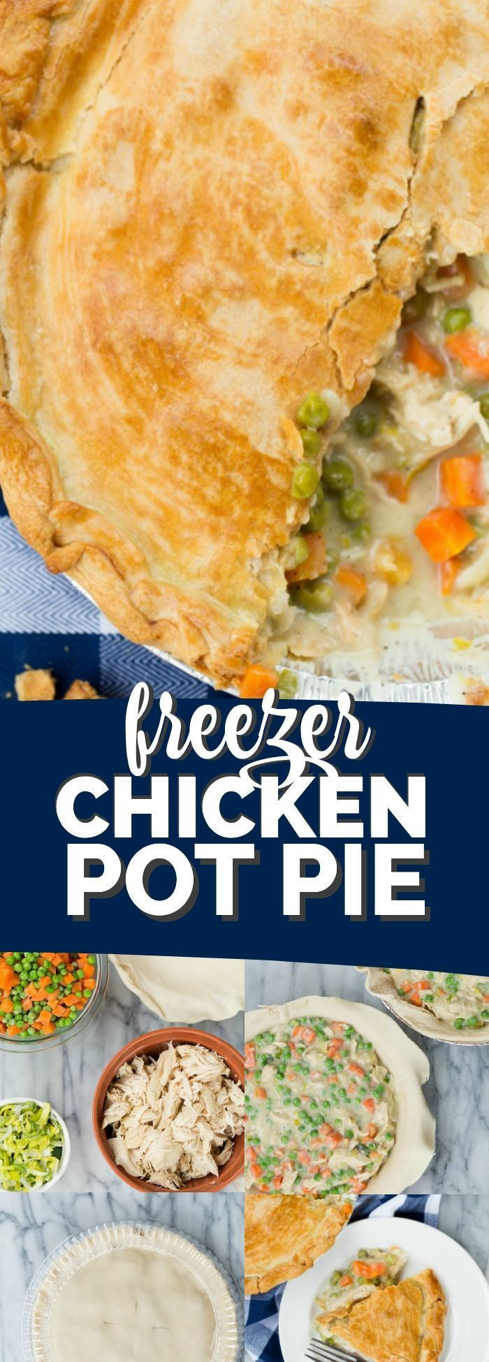 Chicken Pot Pie Freezer Meal
 Freezer Ready Chicken Pot Pie Recipe in 2019