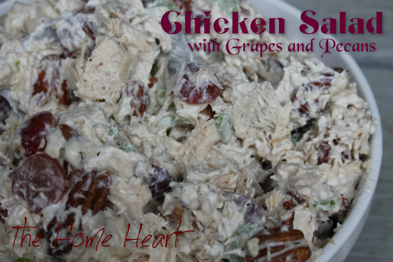 Chicken Salad With Grapes And Pecans
 Chicken Salad with Grapes and Pecans