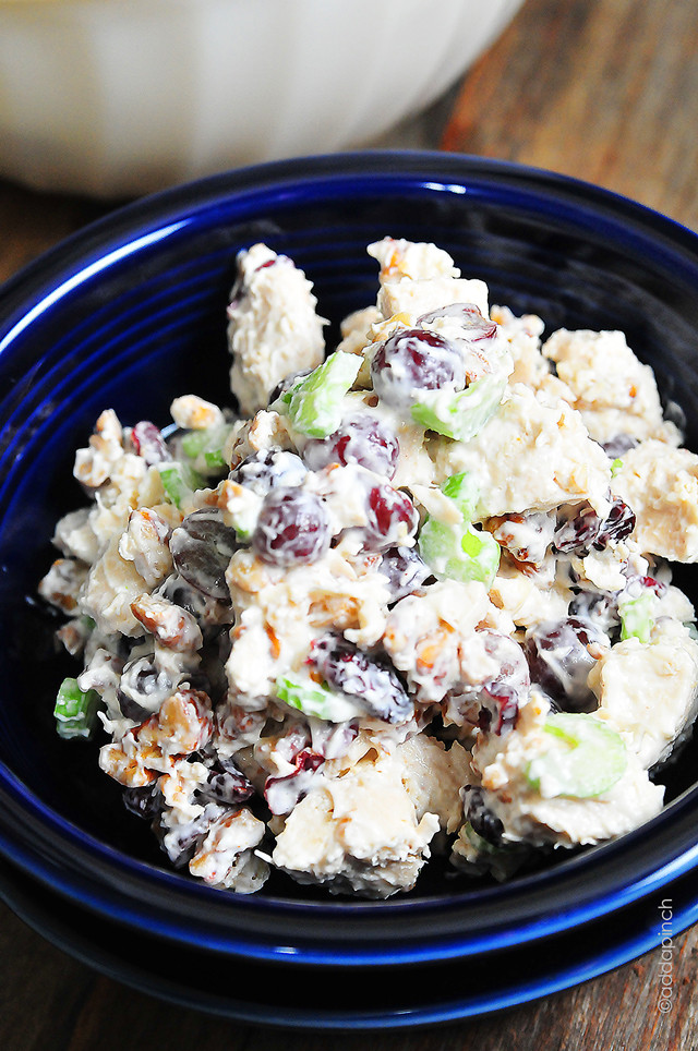 Chicken Salad With Grapes And Pecans
 Chicken Salad with Grapes Recipe Cooking