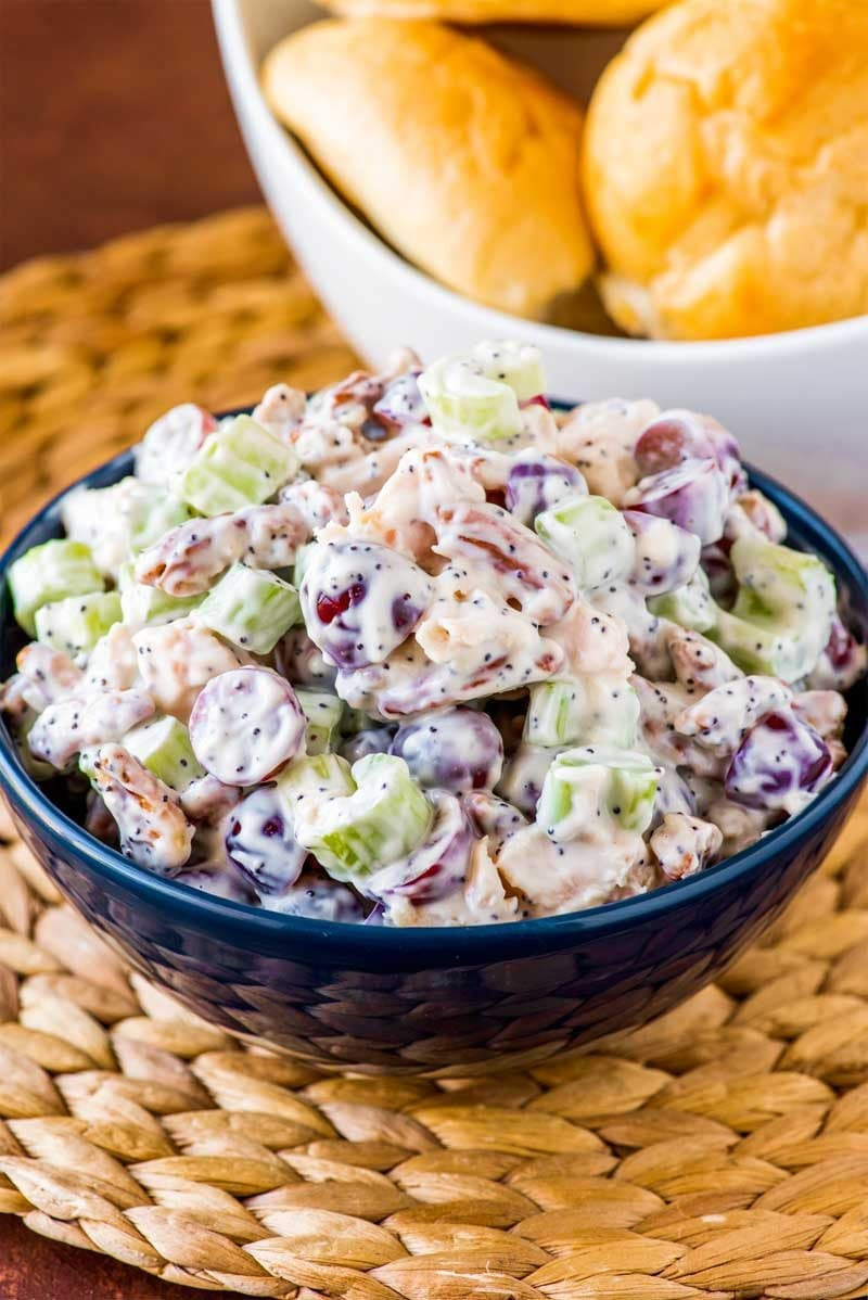 Chicken Salad With Grapes And Pecans
 Chicken Salad with Grapes Homemade Hooplah