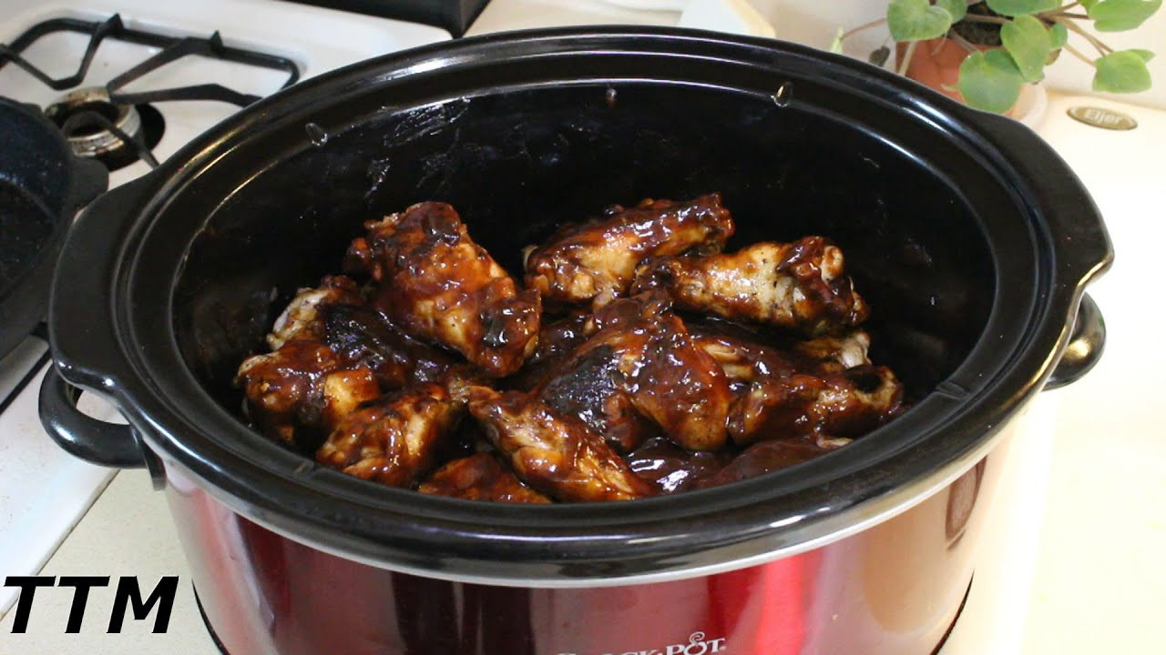 Chicken Wings Slow Cooker Recipe
 How to make Good Chicken Wings in the Crock Pot Easy Slow
