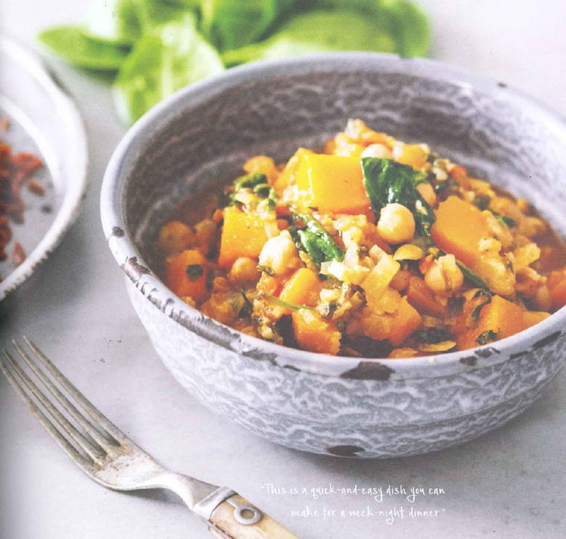 Chickpeas Recipes For Baby
 Chickpea Curry with Pumpkin and Baby Spinach Recipe Cook