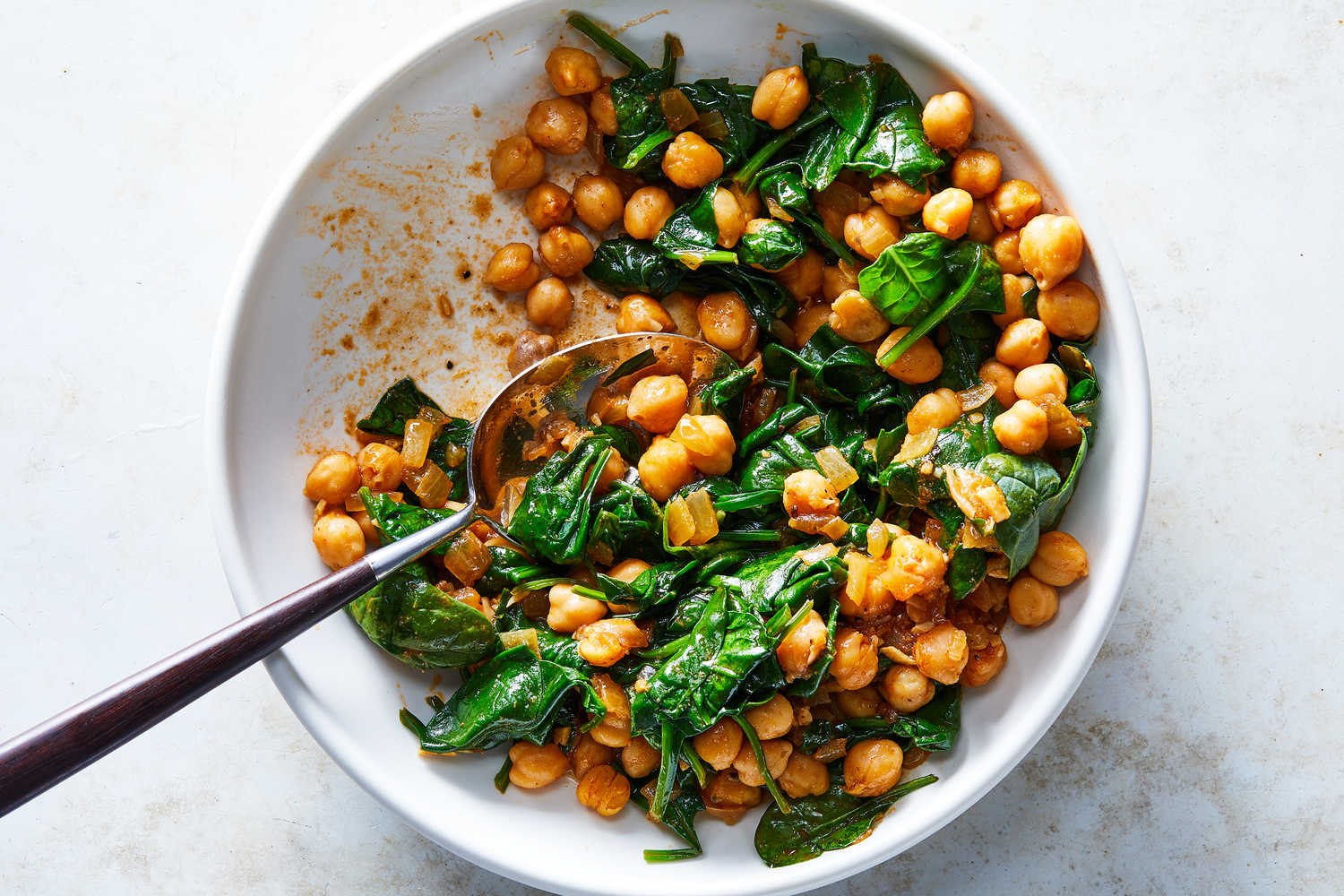 Chickpeas Recipes For Baby
 Chickpeas With Baby Spinach Recipe NYT Cooking