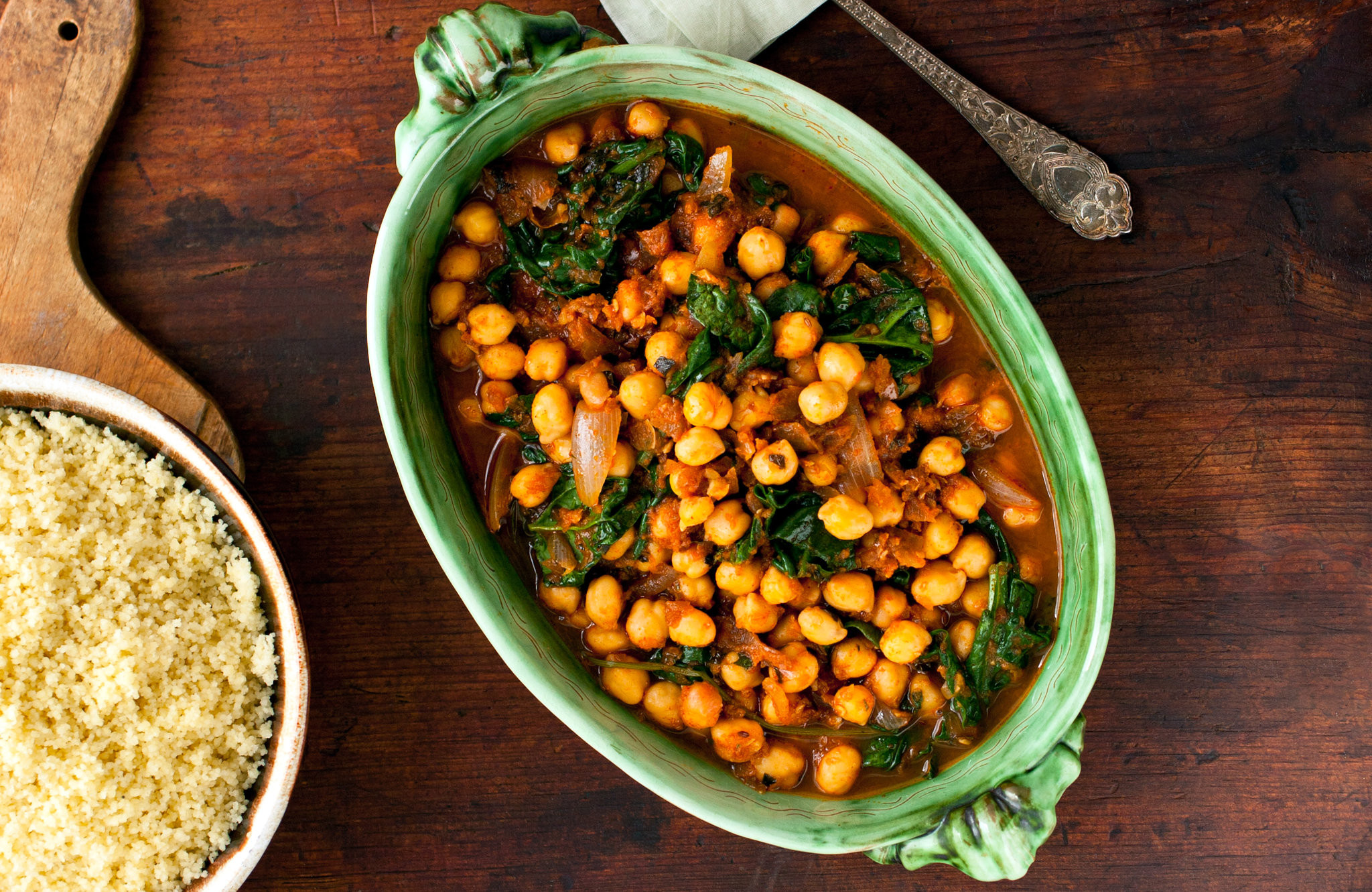 Chickpeas Recipes For Baby
 Couscous With Chickpeas Spinach and Mint Recipe NYT Cooking