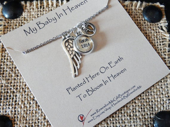 Child Memorial Gifts
 Sympathy Gift Memorial Gift Baby In Heaven by