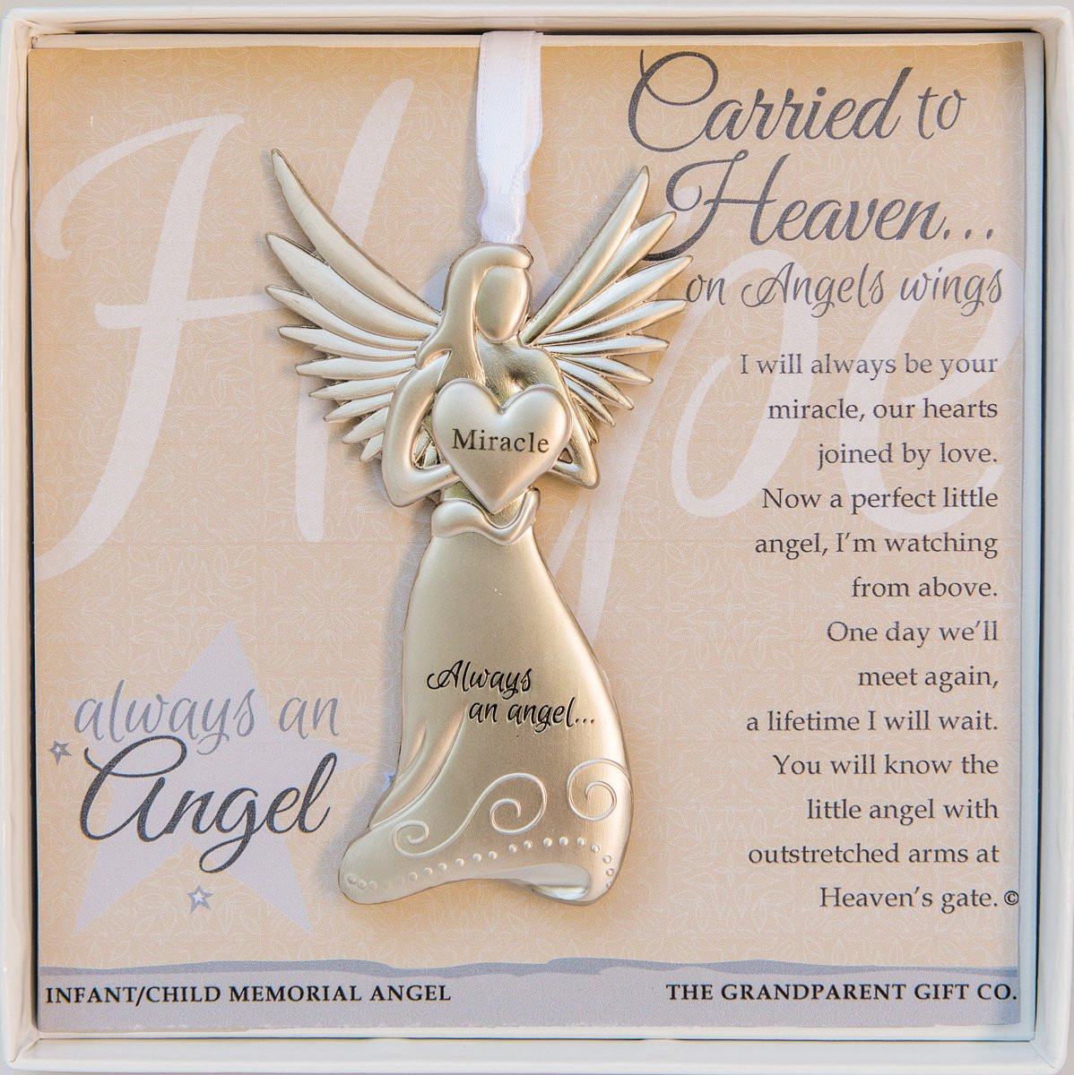 Child Memorial Gifts
 Amazon The Grandparent Gift Baby Heaven Miscarriage