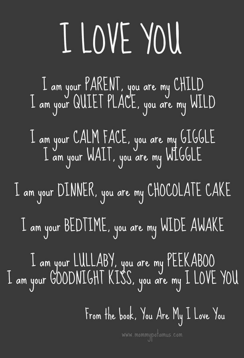 Child Quotes From Parents
 Motherhood Quotes I Love