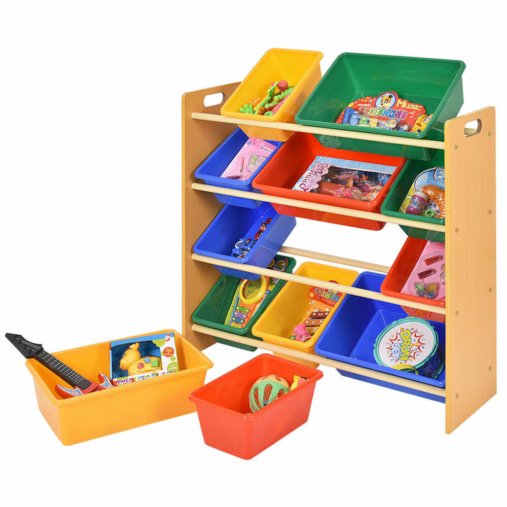 Child Storage Bins
 Toy Bin Organizer Kids Childrens Storage Box Playroom