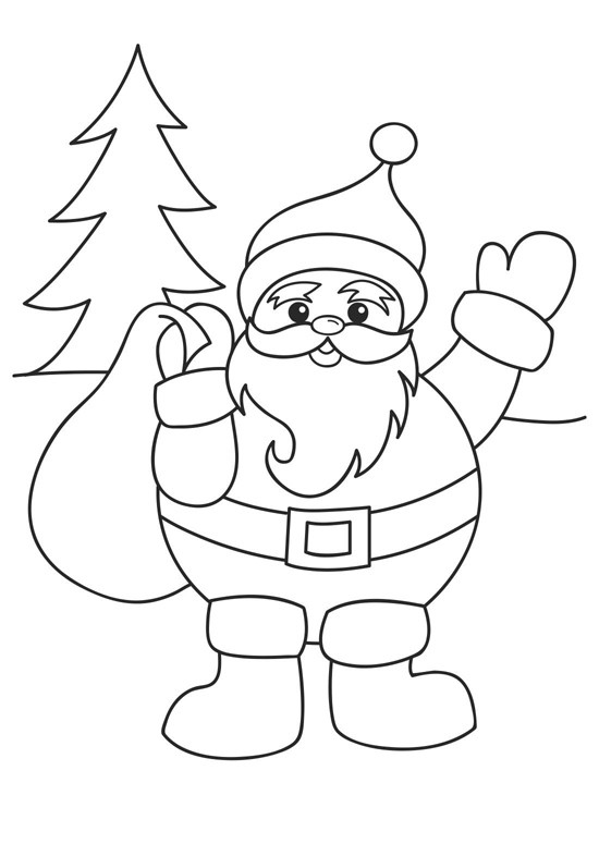 Children Christmas Coloring Pages
 Free Coloring Pages Printable Christmas Coloring Pages
