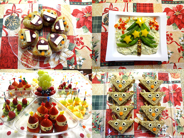 Children Christmas Party Food
 Strawberry & Banana Santa Working Mom s Edible Art