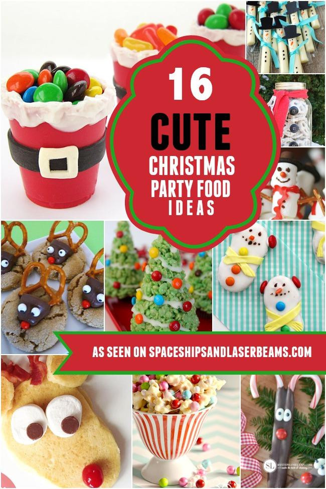 Children Christmas Party Food
 16 Cute Kids Christmas Party Food Ideas Spaceships and