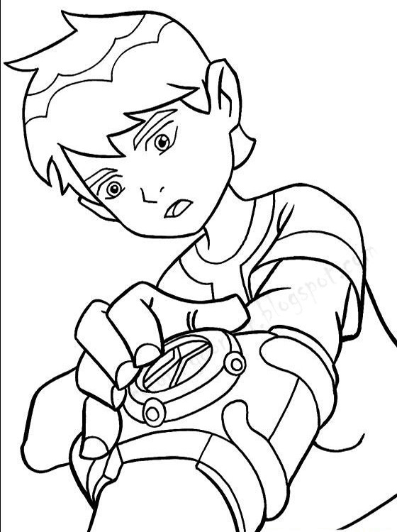 Children Coloring Page
 Kids Page Ben 10 Coloring Pages