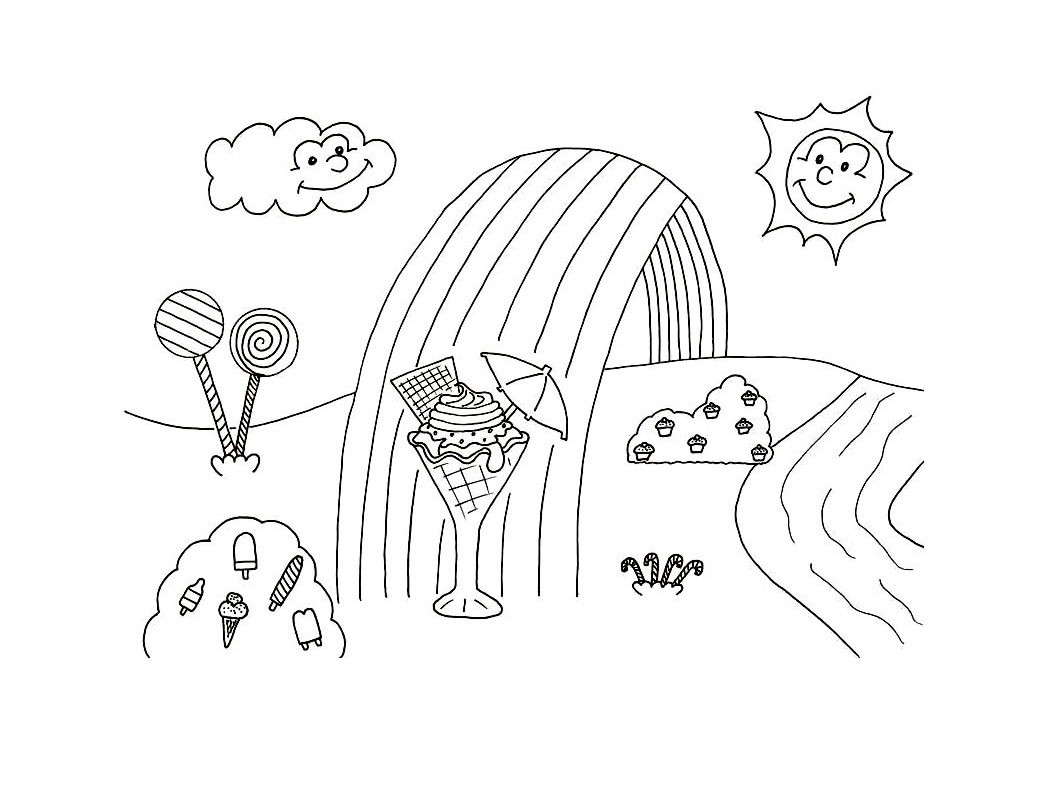 Children Coloring Page
 Free Printable Candyland Coloring Pages For Kids