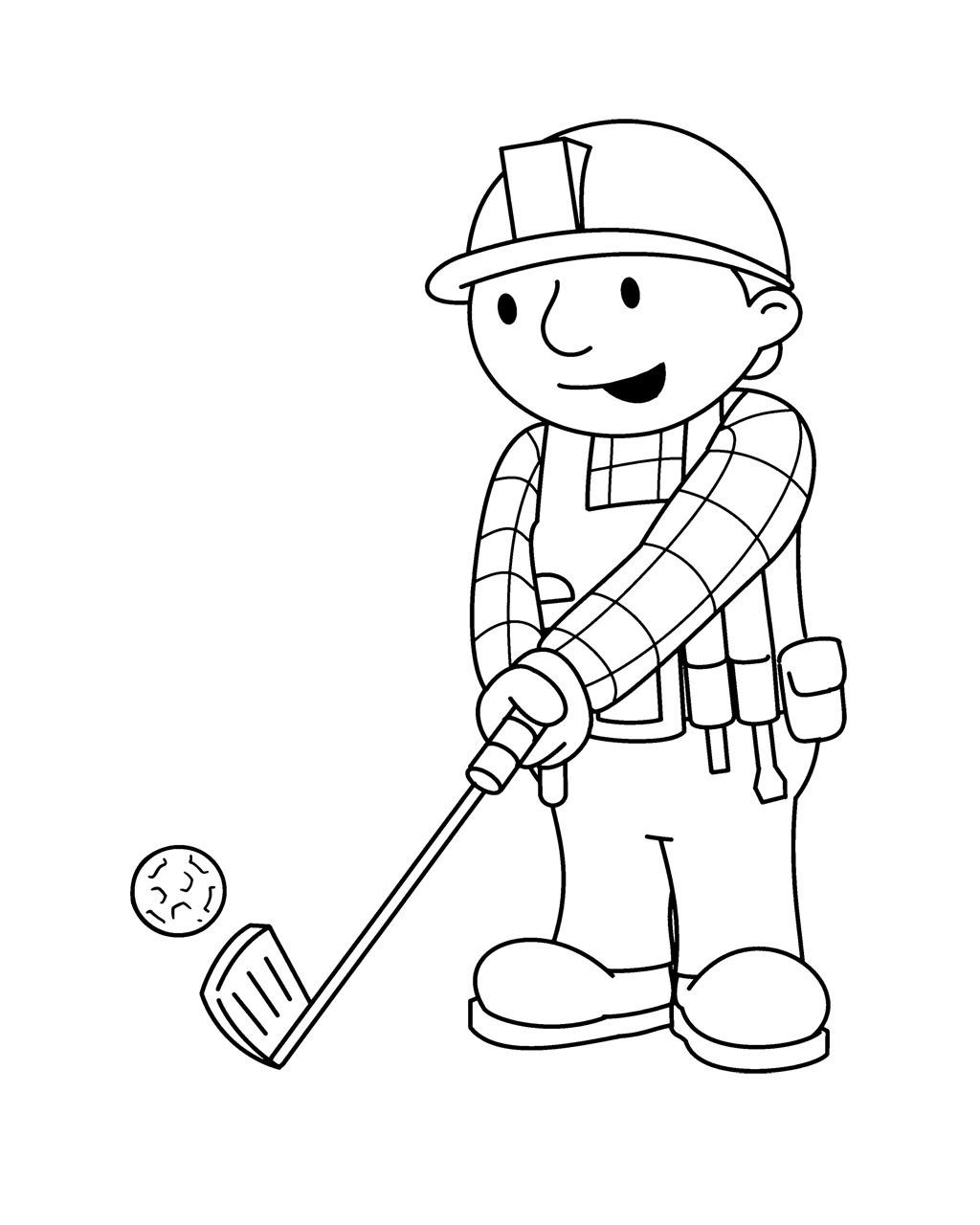 Children Coloring Page
 Golf Coloring Pages Best Coloring Pages For Kids