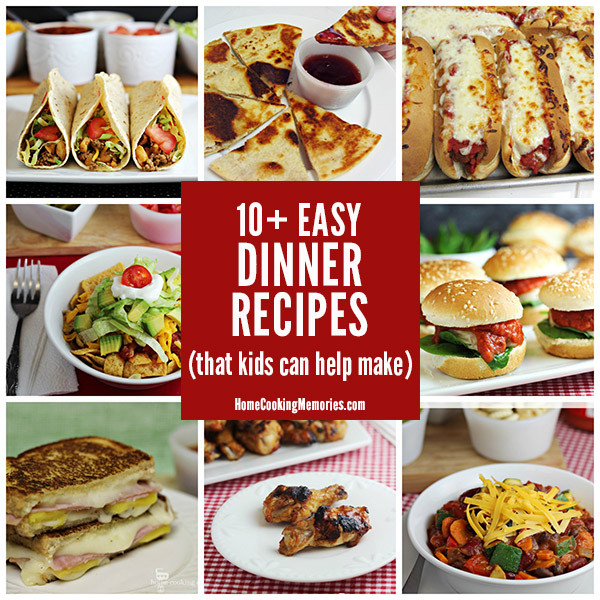 Children Cook Recipes
 10 Easy Dinner Recipes Kids Can Help Make Home Cooking