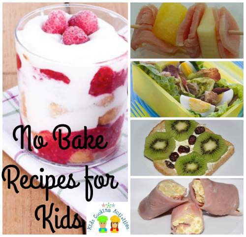 Children Cook Recipes
 Easy No Bake Recipes