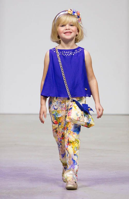 Children Fashion Model
 Kidswear Trends 2015 MIAMI FL OCTOBER 26 A model