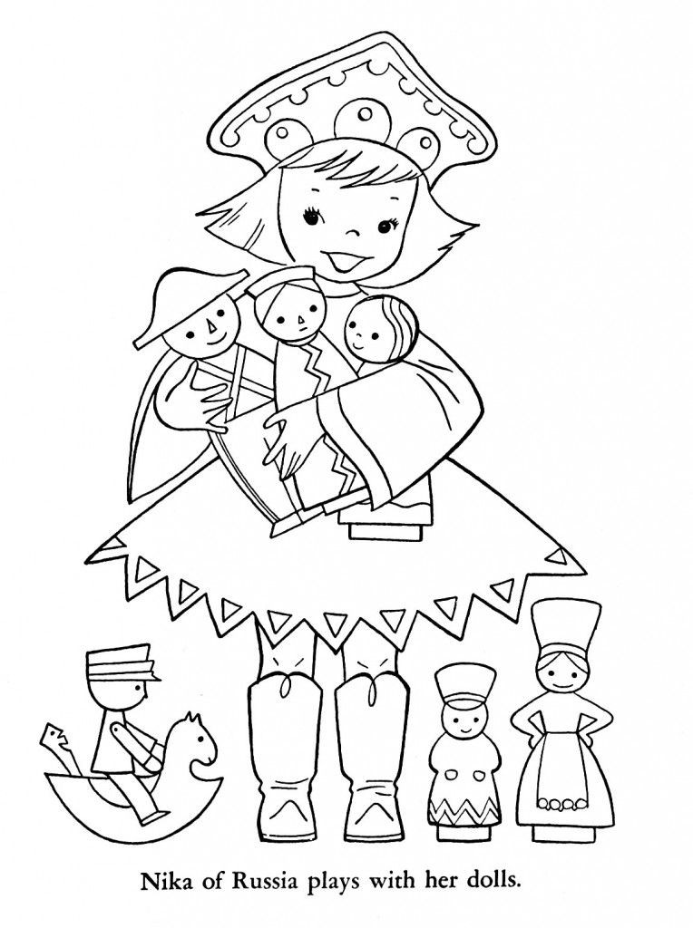 Children Of The World Coloring Pages
 Kids of the world coloring book